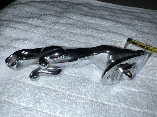 Chrome jaguar mascot hood - chrome,