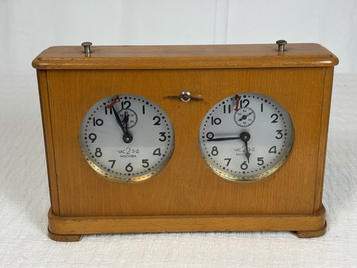 Vtg ussr chess clock - clock, mockba