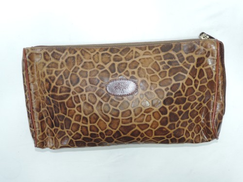 Mulberry brown tan leather - brown,