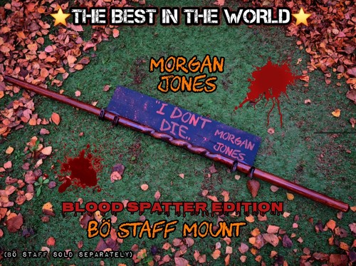 Morgan staff wall - staff,