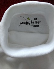 Jumping Beans white long sleave jumper - Age 3T