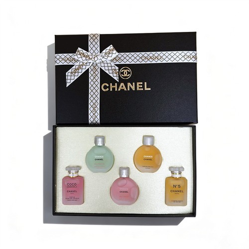 Chanel gold perfume set - , women