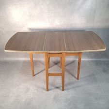 Vintage Mid Century Teak Drop