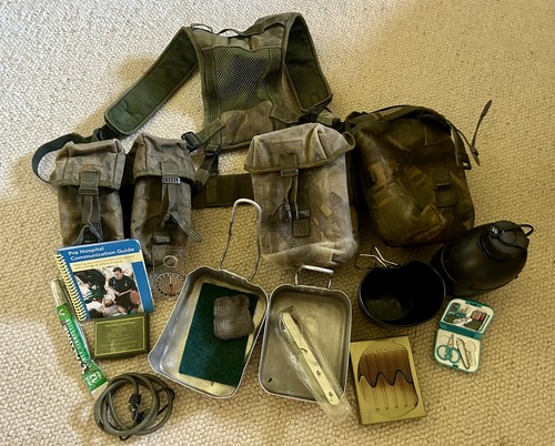 British army plce - webbing, set