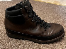 BRASHER HILLMASTER LEATHER BOOTS SIZE 8.5 Walking Hiking Winter Brown 