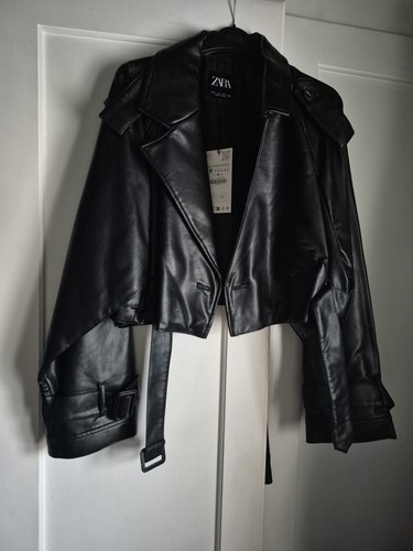 Zara women faux leather - zara,