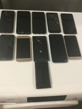 joblot of 11 faulty/ broken  mobile phones for parts.