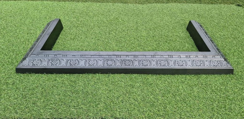 Cast iron fireplace - cast,