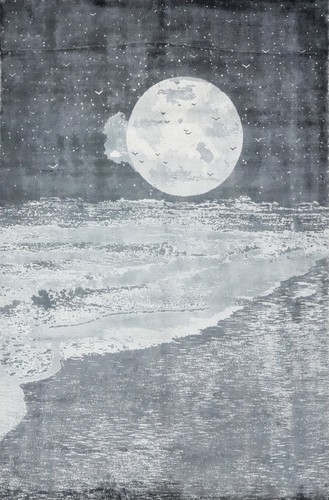 Lunar elegance moonlit - elegance, ocean