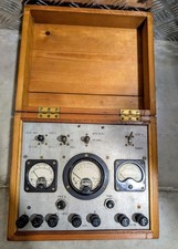 Rare Vintage Antique British-made AVO (Avometer) Valve Characteristic Meter 