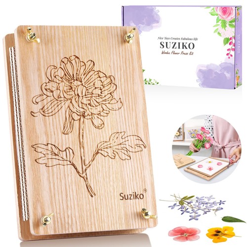 Suziko large flower - large, press