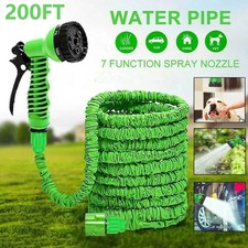Expandable Magic Hose, High-Pressure Car Wash, 7Water Spraying Functions, Water 