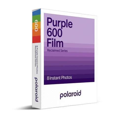 Polaroid purple 600 film - polaroid,
