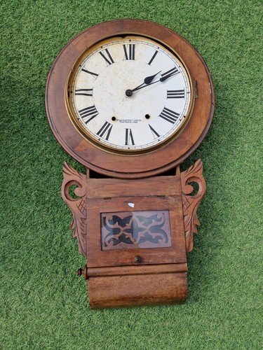 Antique new haven wall clock - antique,