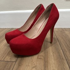 Dream Pairs UK 9 / 42 Red 6”