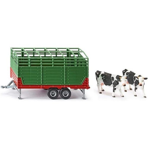 Siku green cattle - green, trailer