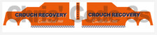 1/76 Code 3 Crouch Recovery decals suit Oxford Diecast Recovery trucks