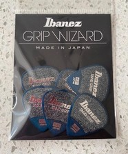 NEW Ibanez GRIP WIZARD Sand Guitar Picks Pick Plectrum Heavy 0.95mm thick BLUE