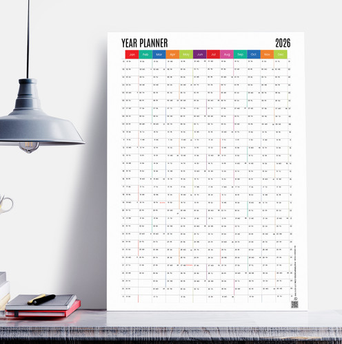 2026 wall planner - 2026, full