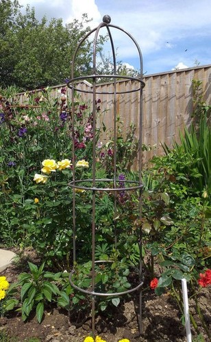 Garden obelisk 10mm oxidising - 10mm,