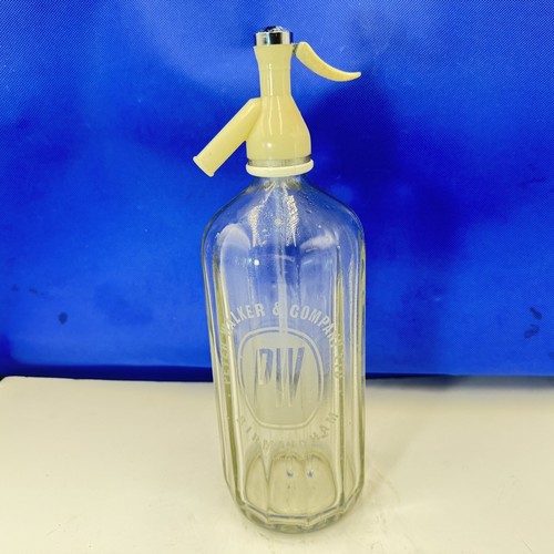 Soda syphon etched peter - soda,