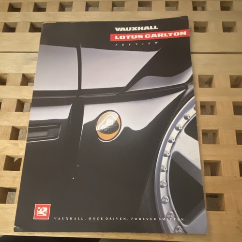 1989 vauxhall lotus carlton - lotus,