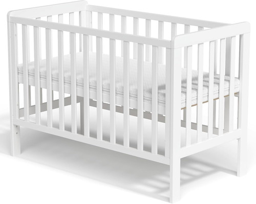 Wooden baby cot with - with, aloe