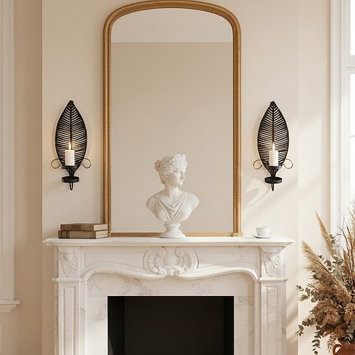 2pcs metal wall sconces - 2pcs,