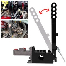 Vertical Hydraulic Handbrake Black Hydro E-brake Drift Rally Race Hand Brake Kit
