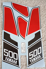 Yamaha XT500  Tank  Decals/Stickers (Mid 70's)