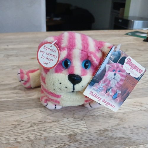 Vintage bagpuss talking - talking, 9"