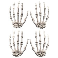 2 Pairs Halloween Skeleton