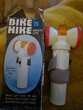 Vintage New Old Stock Bike N Hike Safety Light With Original Box