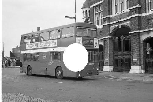 London transport bus w - bus,