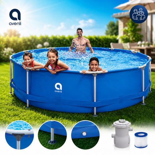 Frame swimming pool 360x76cm - pool,
