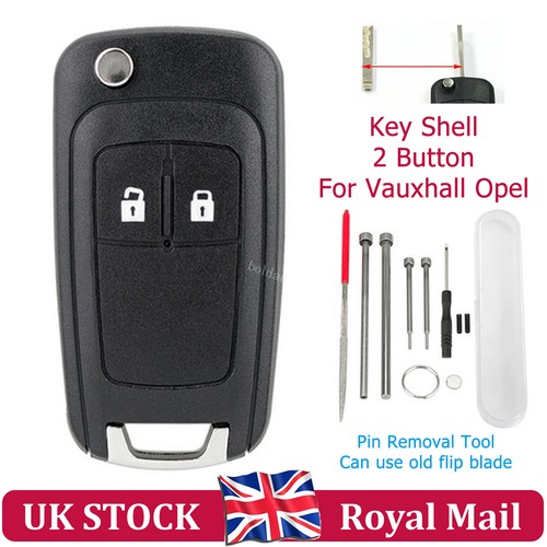 Button flip key - fob, shell