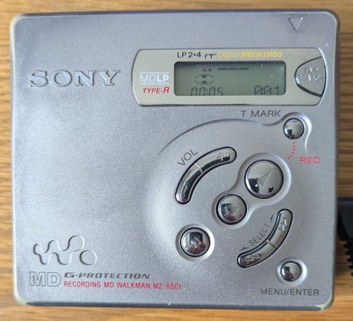 Sony r501 minidisc - sony, mz-r501