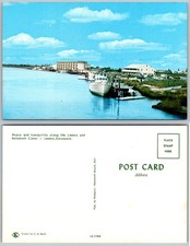 Lewes Rehoboth Canal Boats Delaware Postcard