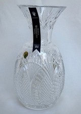 Waterford Crystal Seahorse Vase 12” | Made in Ireland | Original Box & COA