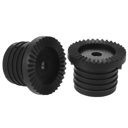 Reusable black plastic gear - reusable,