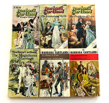 6 x BARBARA CARTLAND ~ REGENCY HISTORICAL ROMANCE LOT ~ WINGED MAGIC ++
