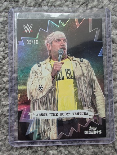 Jesse ventura wwe topps - jesse,