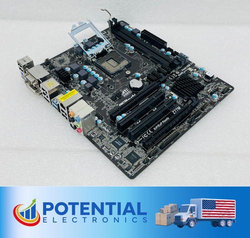 Used asrock z77m - lga, 1155
