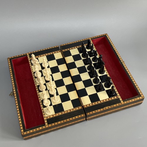 Vintage wooden marquetry - vintage,