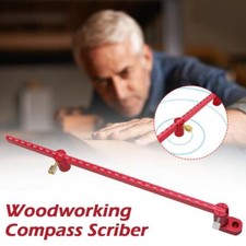 Woodworking Scriber 300mm Fixed Point Marking Gauge us Adjustable C6Y9