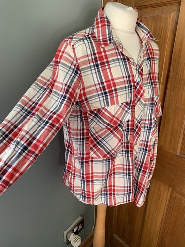 Zara woman red checked - zara,