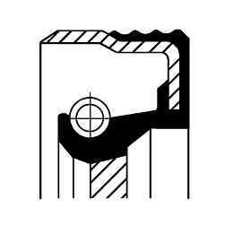 Corteco 12012068b shaft - shaft, seal