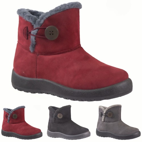 Ladies zip boots ankle warm - ladies,