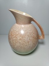 Peach And Green Sylvac Jug