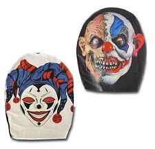 Clown Halloween Stretch Mask Fancy Dress Costume Scary Face Fabric Horror Prop